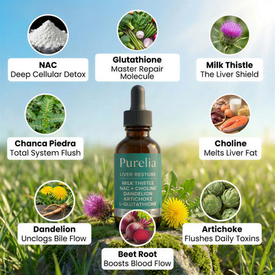 Purelia - Complete Liver Support To Restore Energy And Vitality
